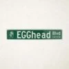 Big Green Egg Egghead Straatnaam Bord