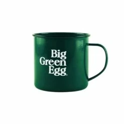 Big Green Egg Enamel Mug (vintage Geëmailleerde Mok)