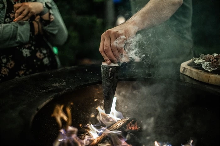 Forged Churrasco Flambadou 4 Forged Churrasco Flambadou - Afbeelding 2