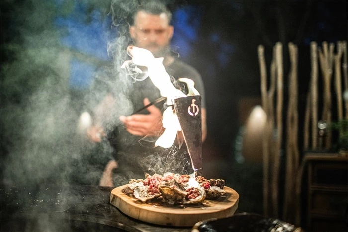 Forged Churrasco Flambadou 5 Forged Churrasco Flambadou - Afbeelding 3