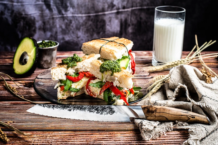 Forged Katai Broodmes 20cm 5 Forged Katai Broodmes 20cm - Afbeelding 3