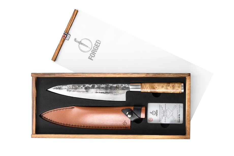 Forged VG10 Koksmes 20,5cm 3 Forged VG10 Koksmes 20,5cm