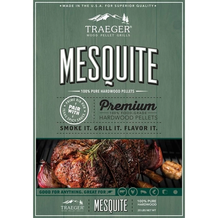 Traeger Mesquite Pellets 9kg 4 Traeger Mesquite Pellets 9kg - Afbeelding 2