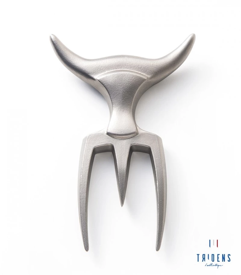 Tridens Raw Brushed Fork In Beechwood Base 4 Tridens Raw Brushed Fork In Beechwood Base - Afbeelding 2